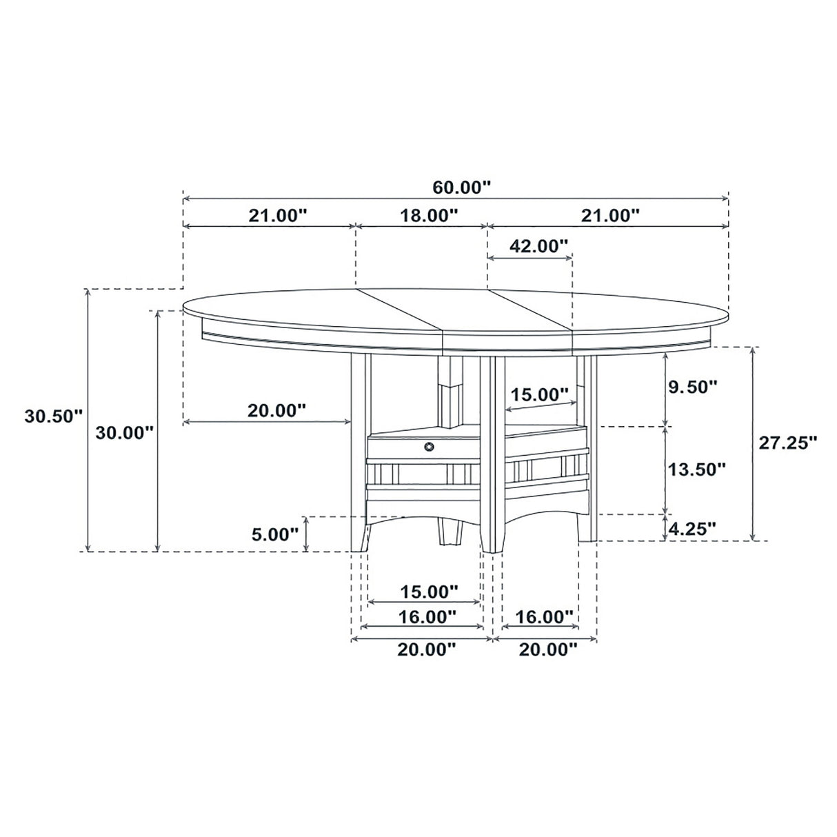 Lavon Extension Dining Table
