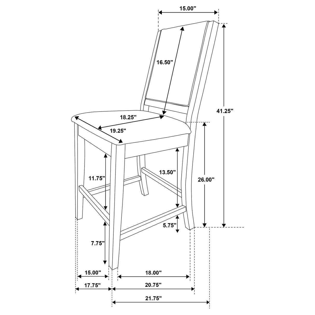 Patterson Counter Chair