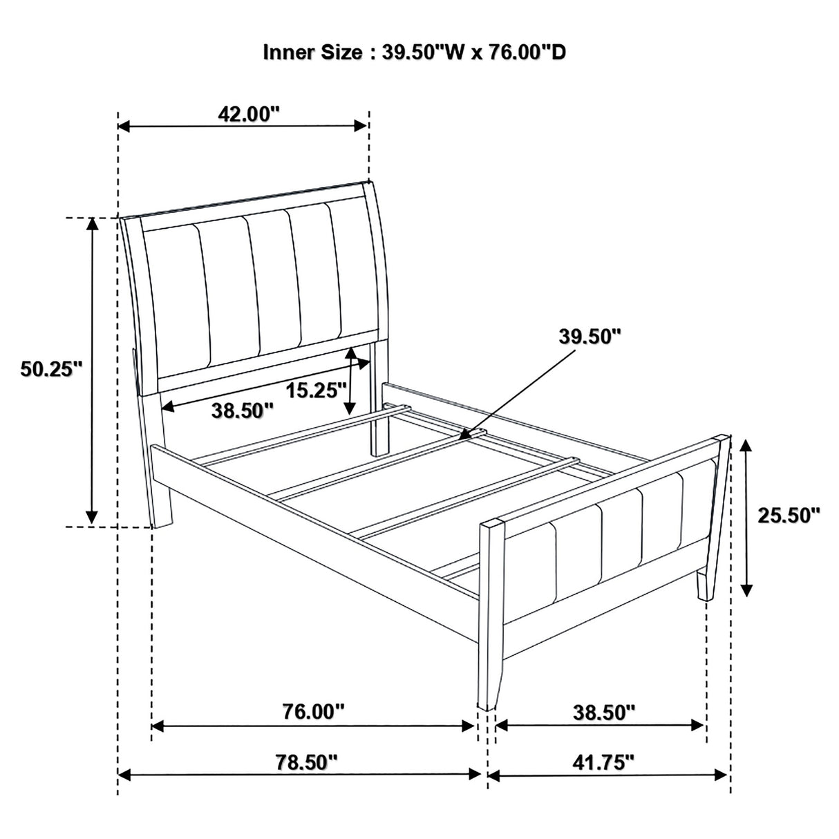 Carlton Panel Bed