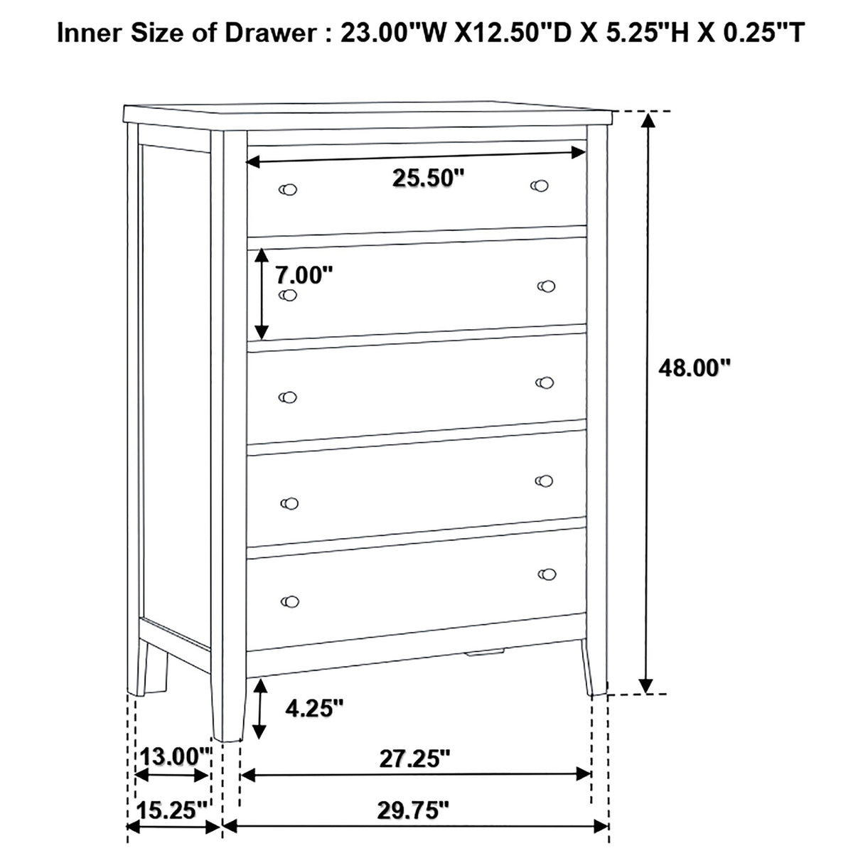 Carlton Chest of Drawers