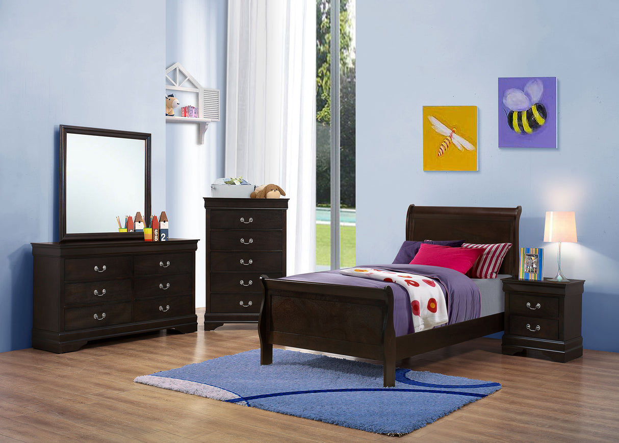 Louis Philippe Bedroom Set