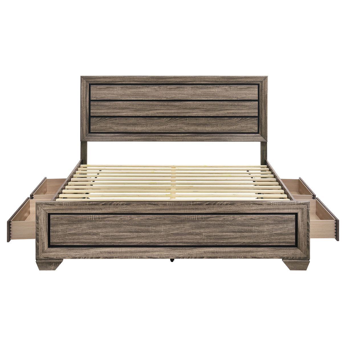 Kauffman Panel Platform Storage Bed