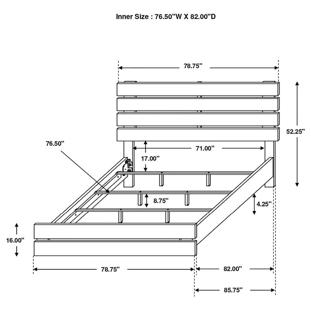 Brantford Panel Bed