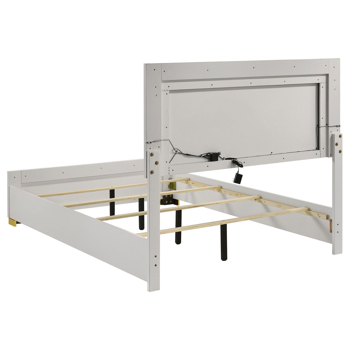 Marceline Panel Bed with LED Lighting