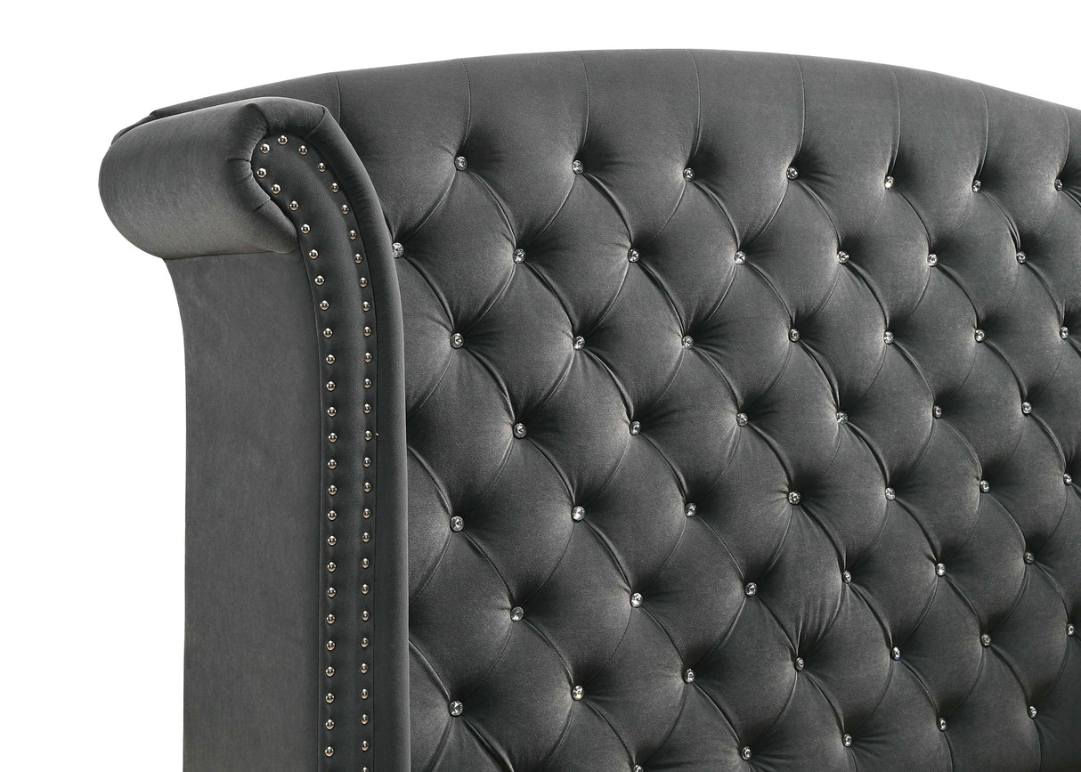 Melody Wingback Bed