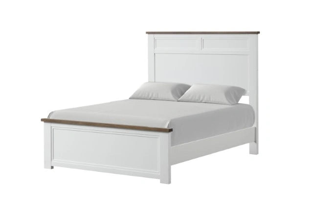 Bed Pinetop Blue & White