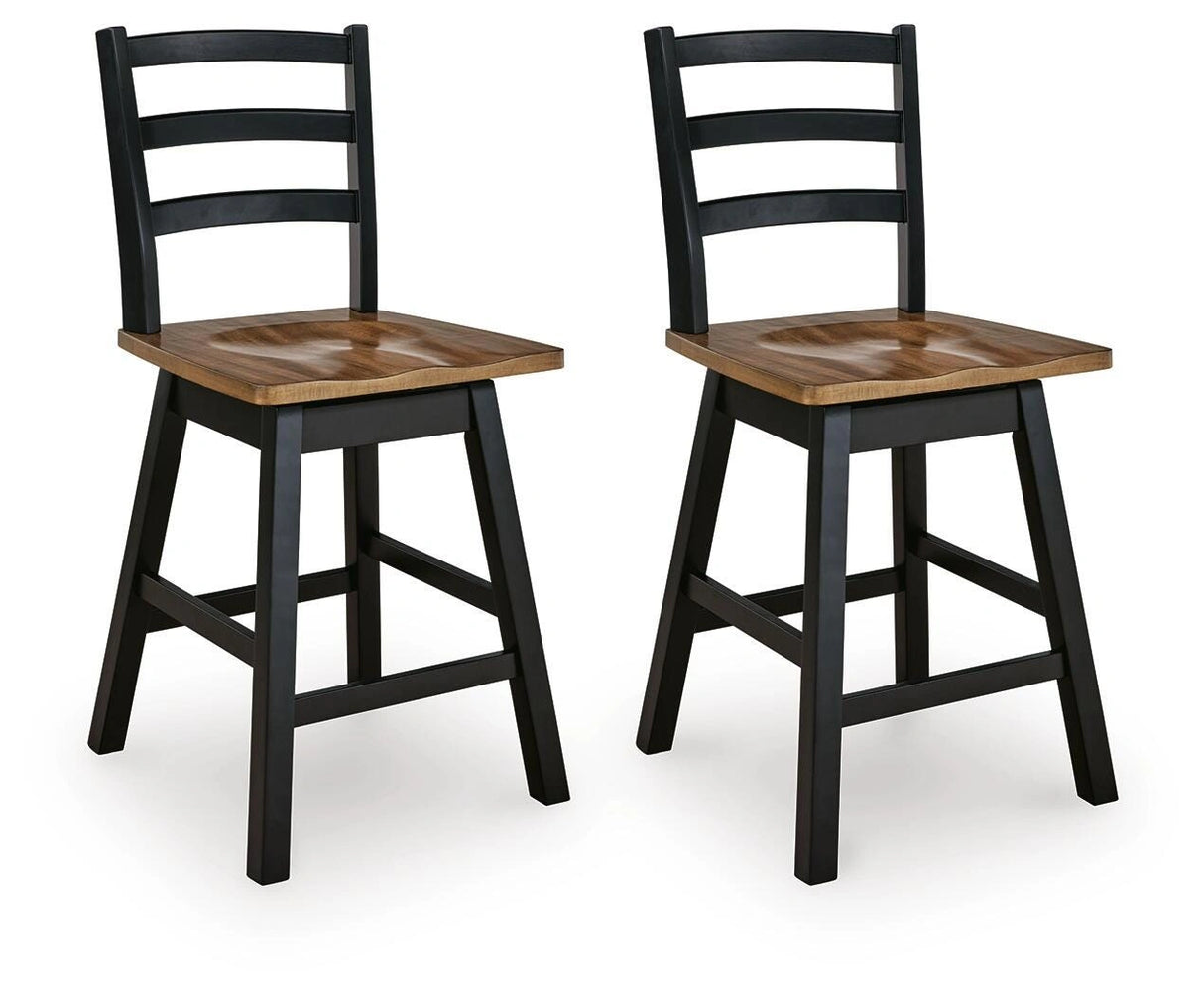 Wildenauer Counter Height Swivel Barstool