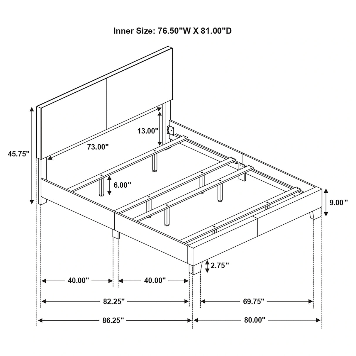 Dorian Panel Bed