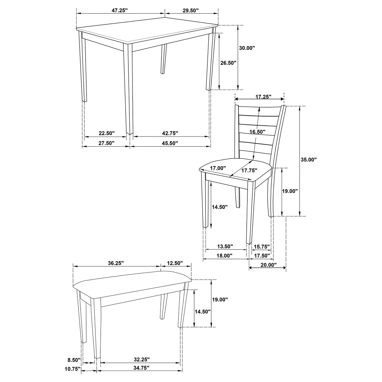 Guillen Dining Set