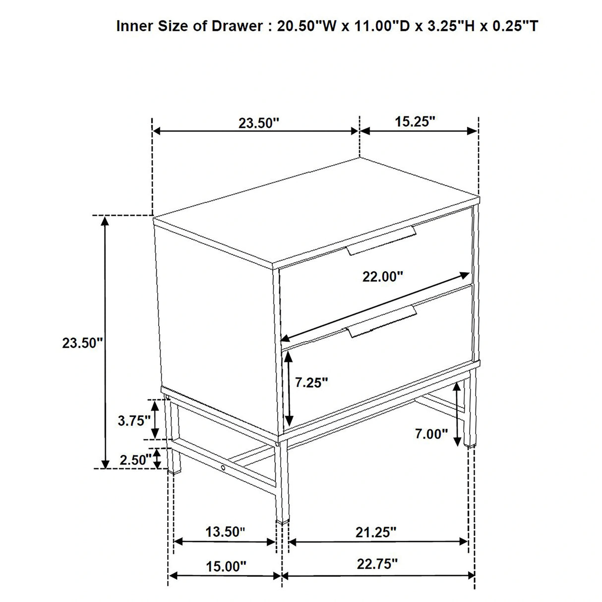 Sonora Nightstand
