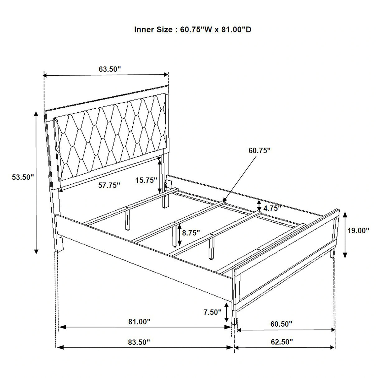 Sonora Panel Bed