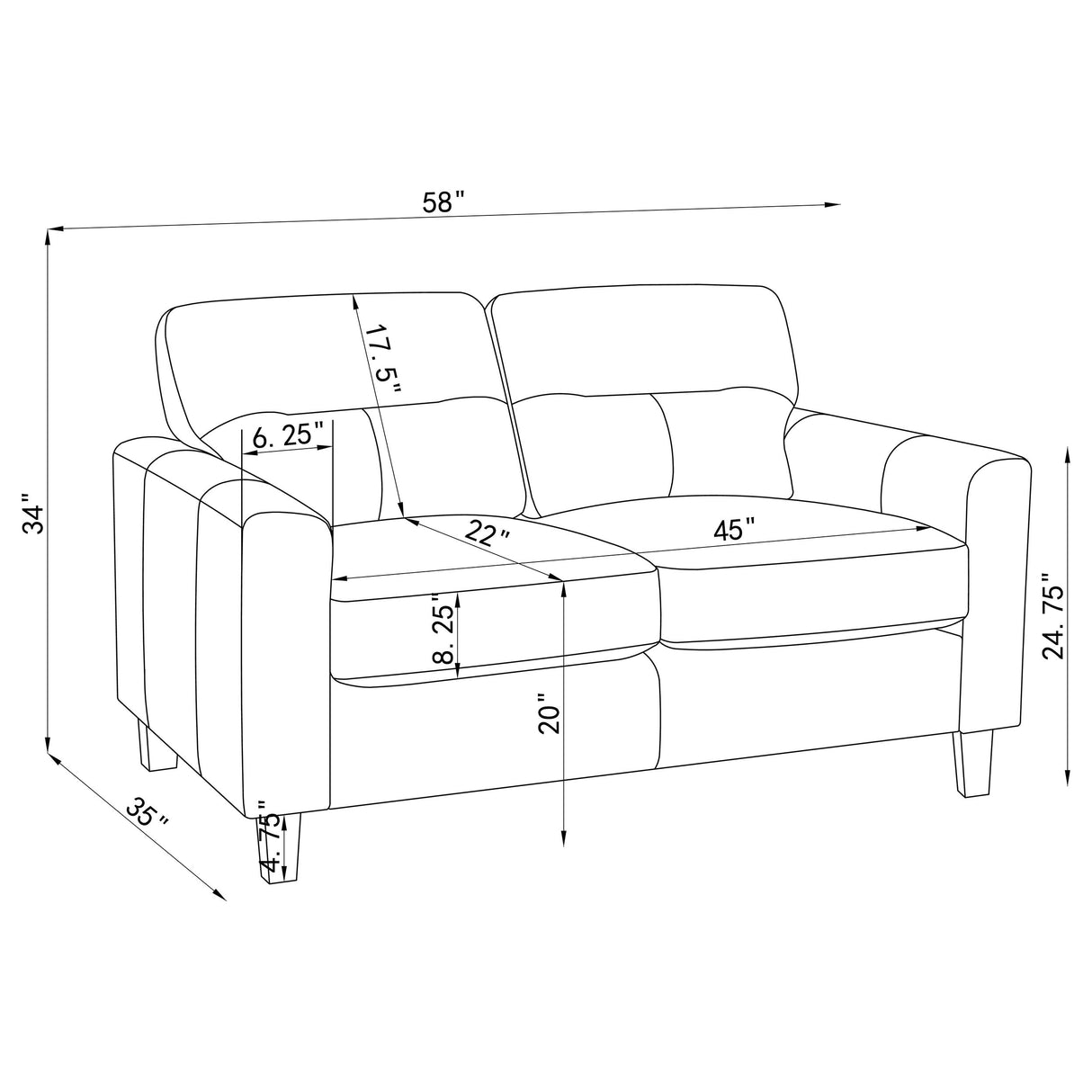Scotland Sofa Set