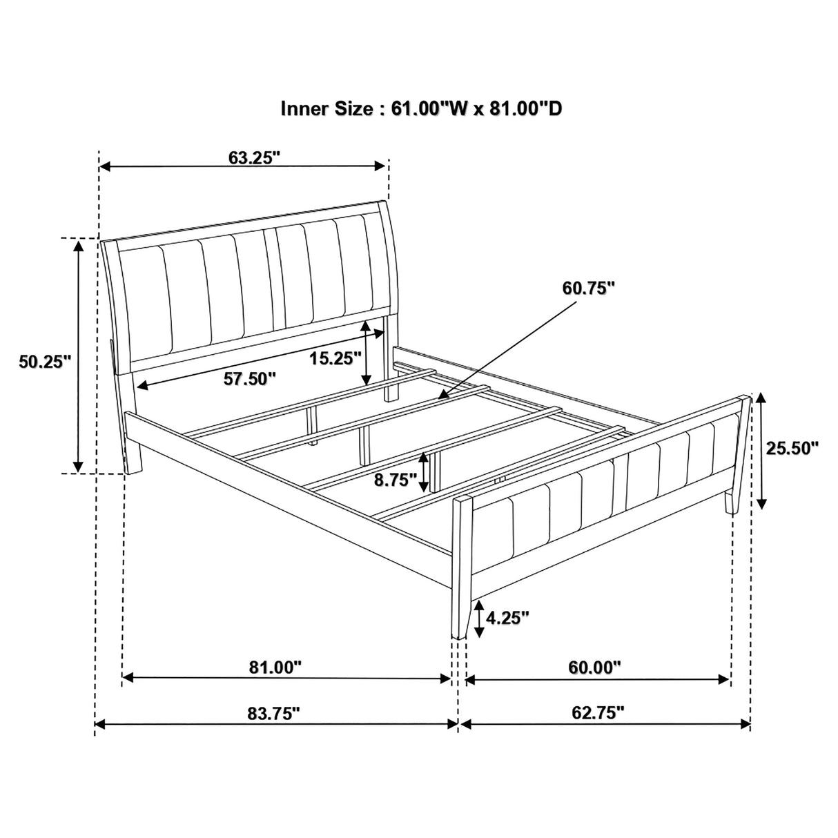 Carlton Panel Bed