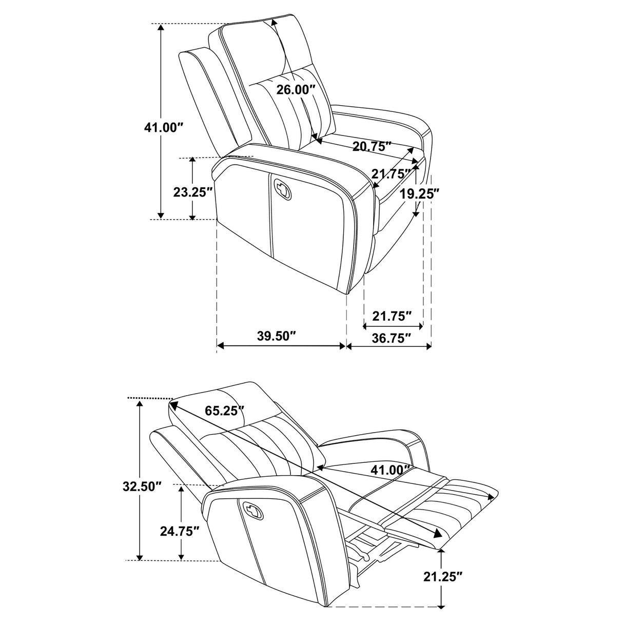 Raelynn Reclining Sofa Set