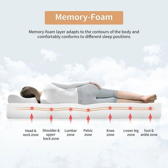 Artemisia 8" Memory Foam Mattress White