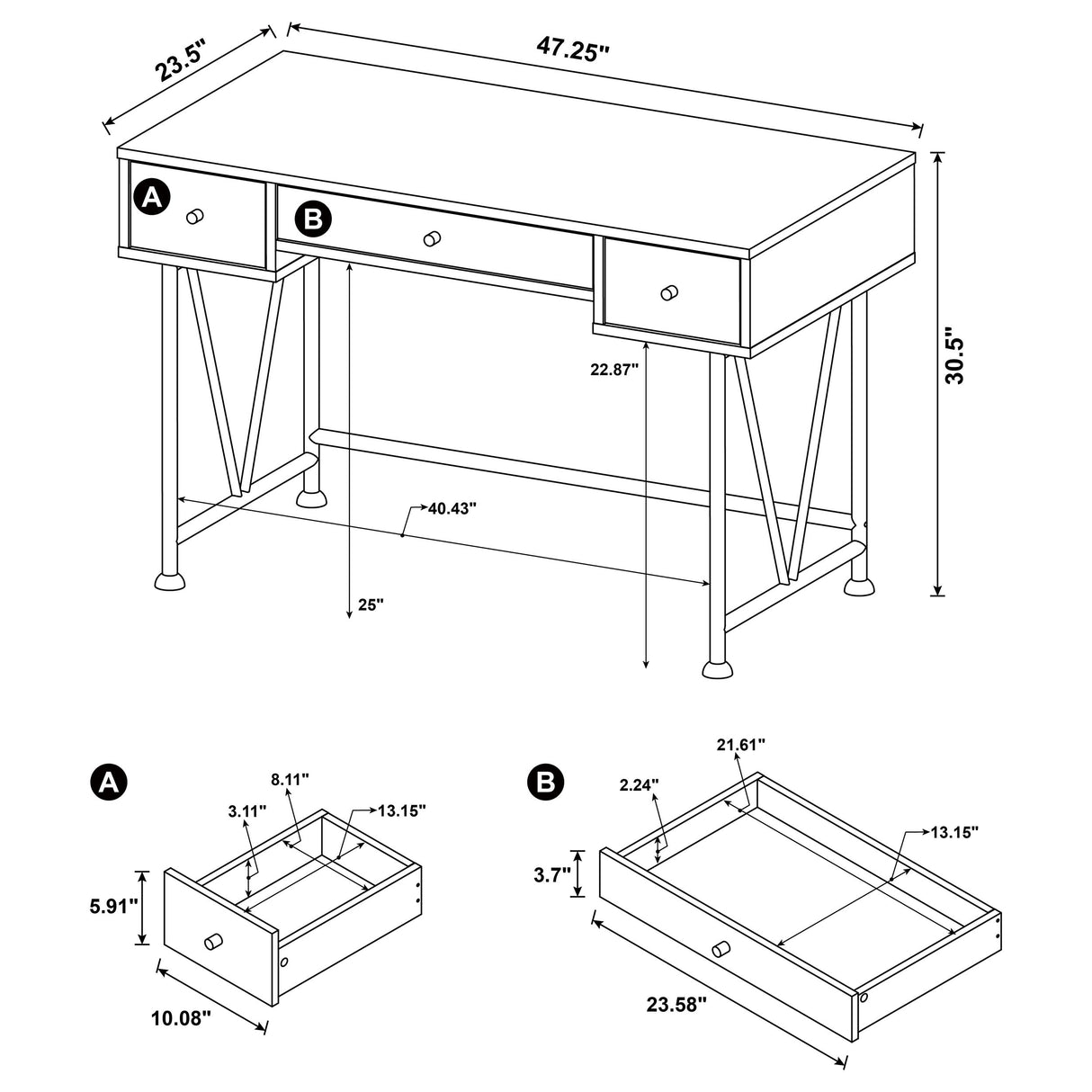 Analiese Desk Set
