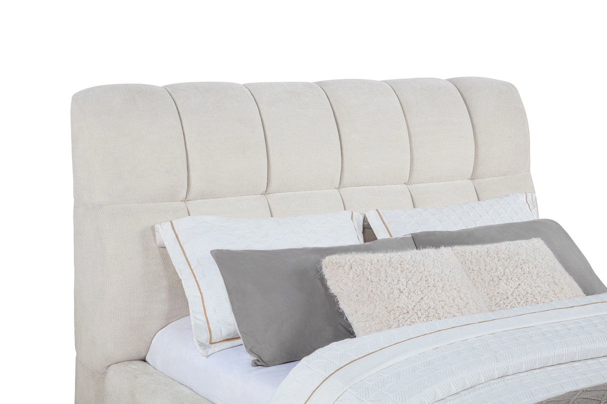 Nollet Panel Platform Bed