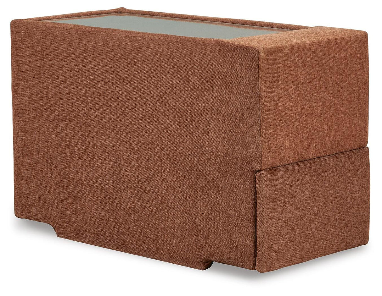 Modmax Balanced Sectional with Audio and Storage Consoles
