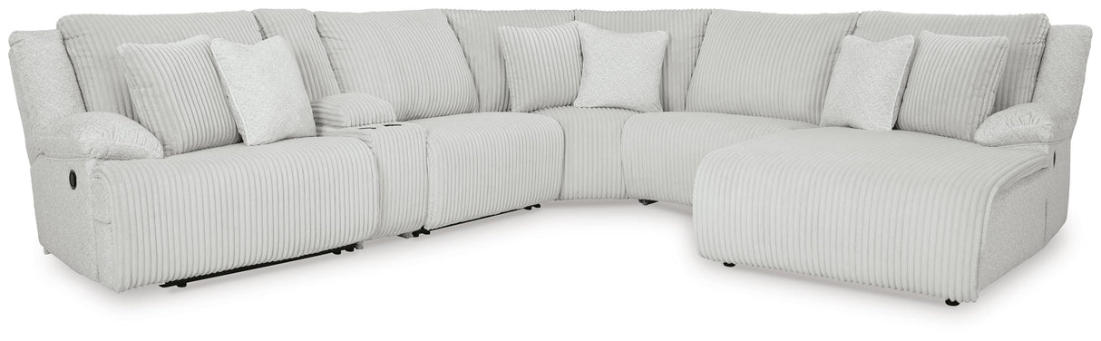 Top Tier Reclining Sectional with Chaise