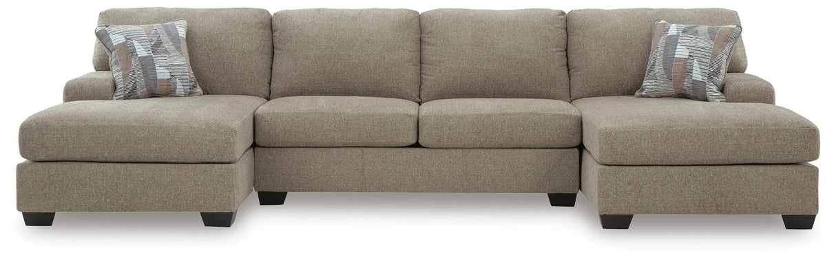 Newellen Sectional with Double Chaise