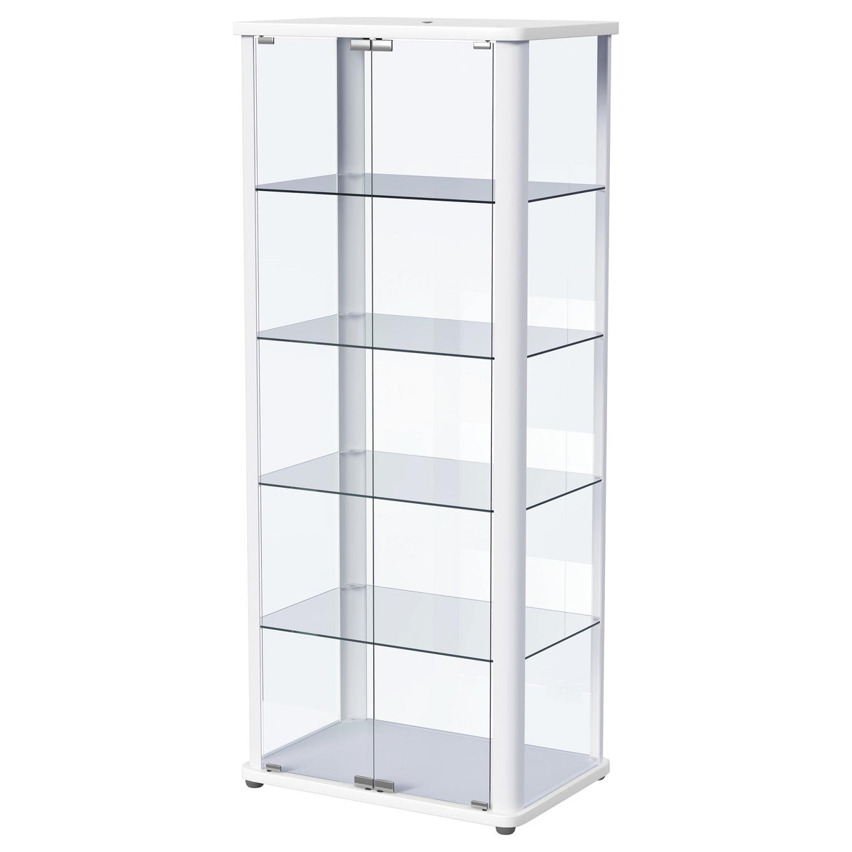 Aero Curio Cabinet with LED Lighting