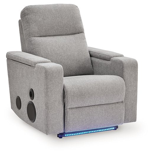Pineland Power Glider Recliner with Audio System