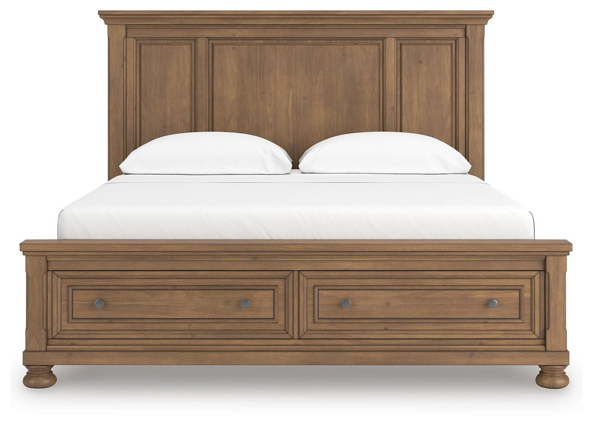 Feddinger Panel Storage Bed