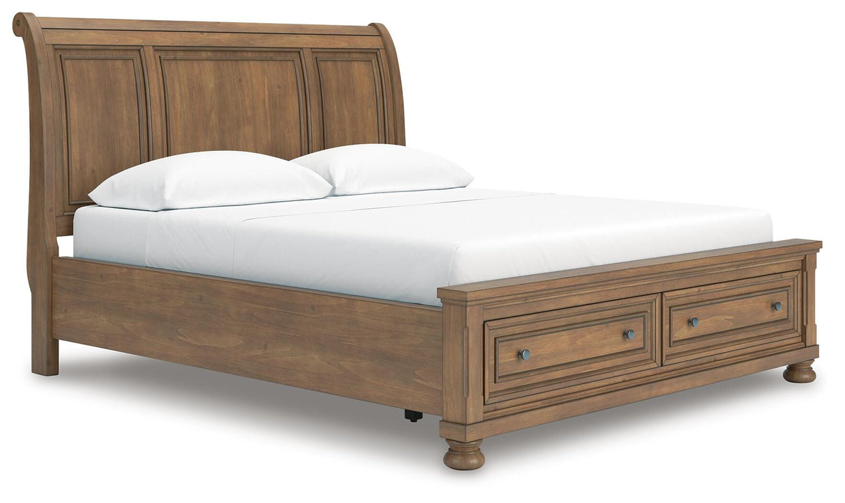 Feddinger Panel Storage Bed