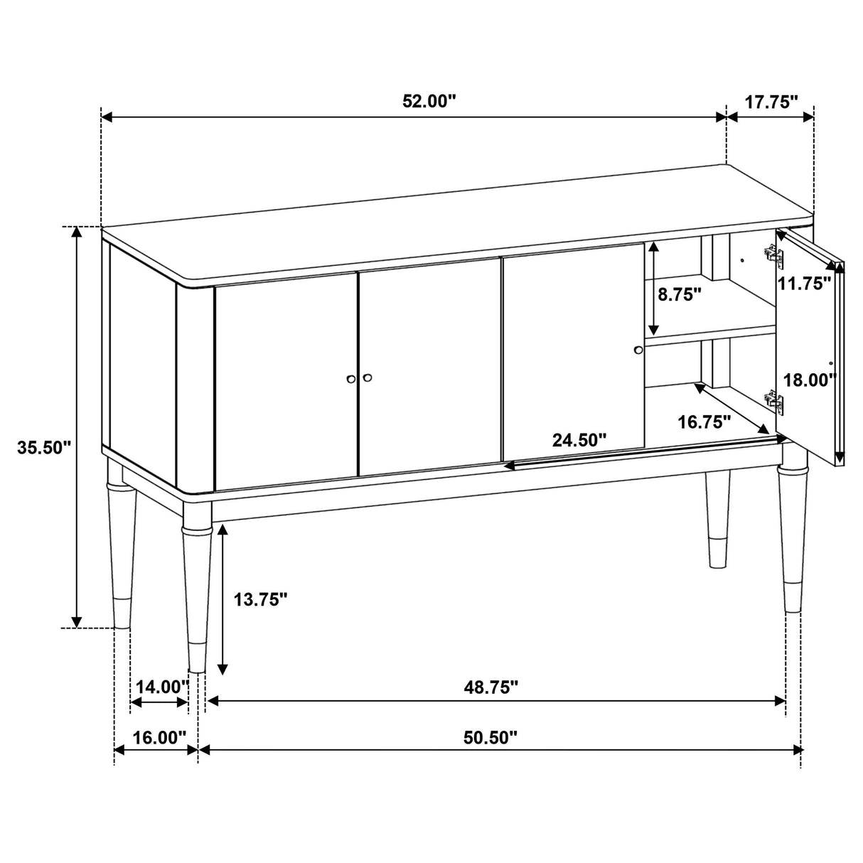 Reseda Sideboard