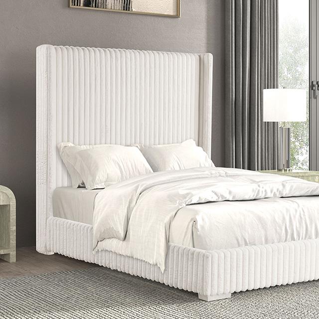 Cadwell Bed Black, Grey, Pink & White
