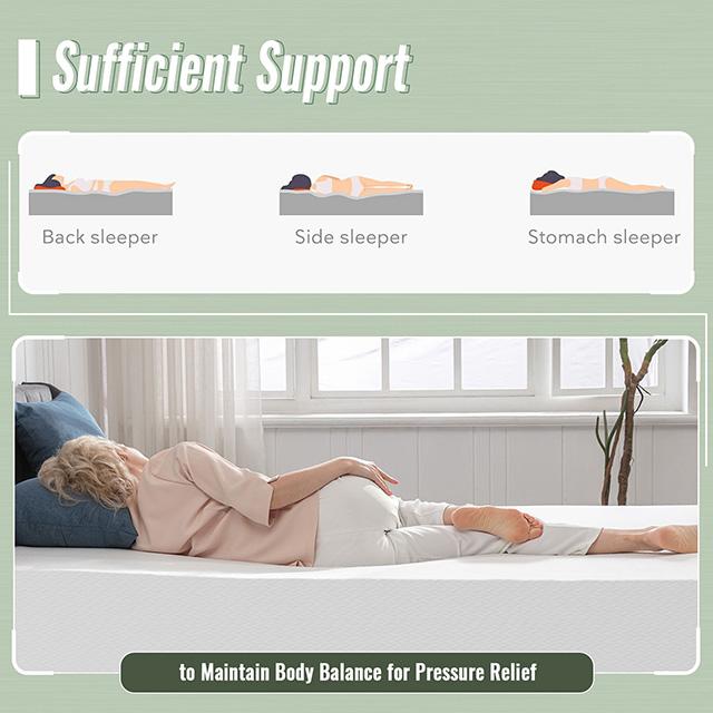 Coreopsis 12" Queen Memory Foam Wave Comfort