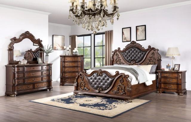 Esparanza Bed Cherry & White