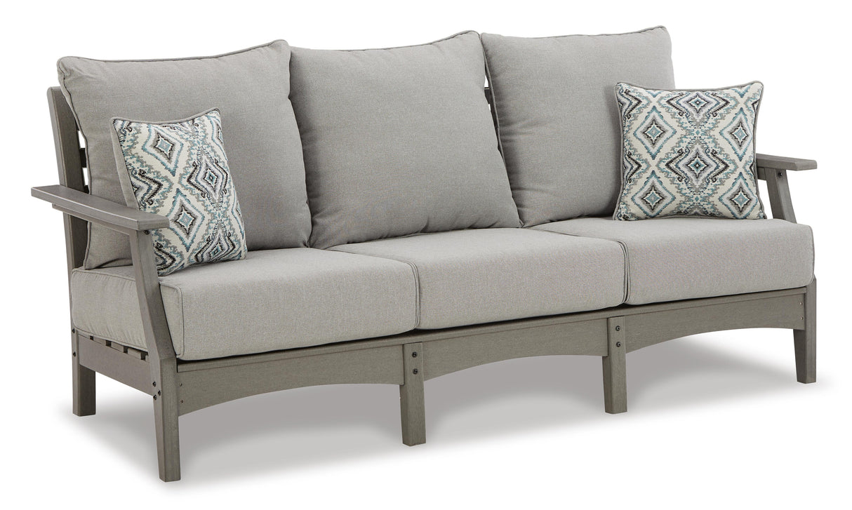 Visola Outdoor Sofa and Loveseat Set
