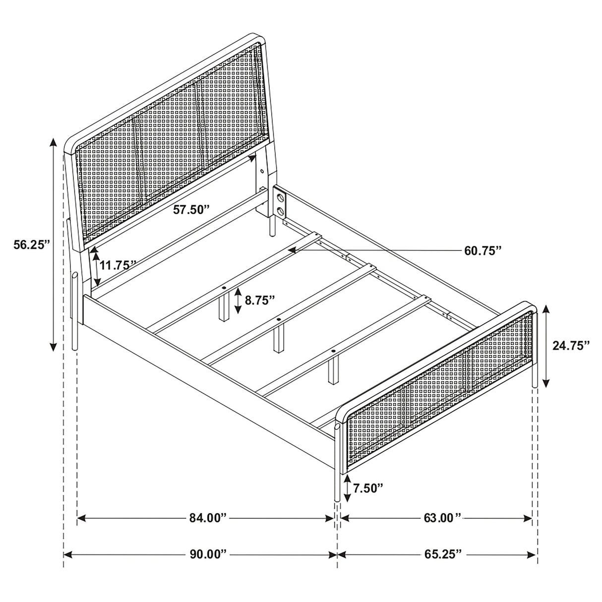 Arini Panel Bed