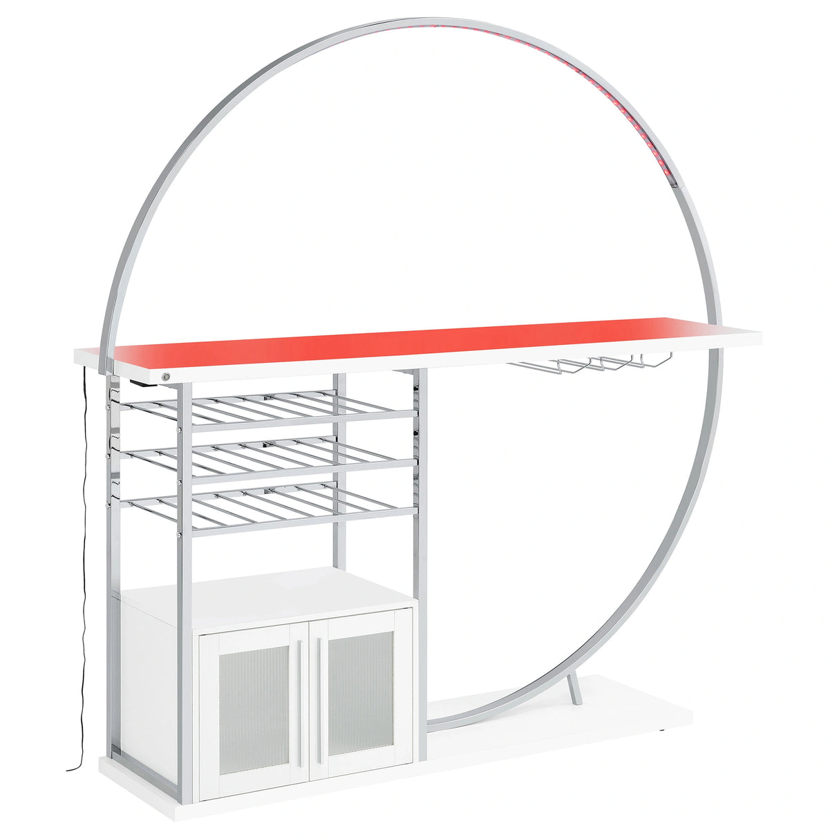 Risley Wine Cabinet with LED Lighting
