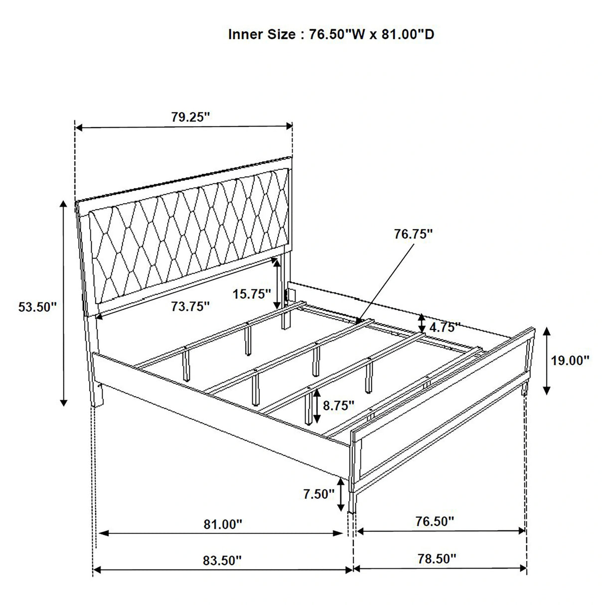 Sonora Panel Bed