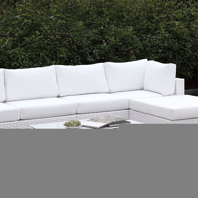 Somani L-Sectional W/ RIGHT Chaise + Coffee Table
