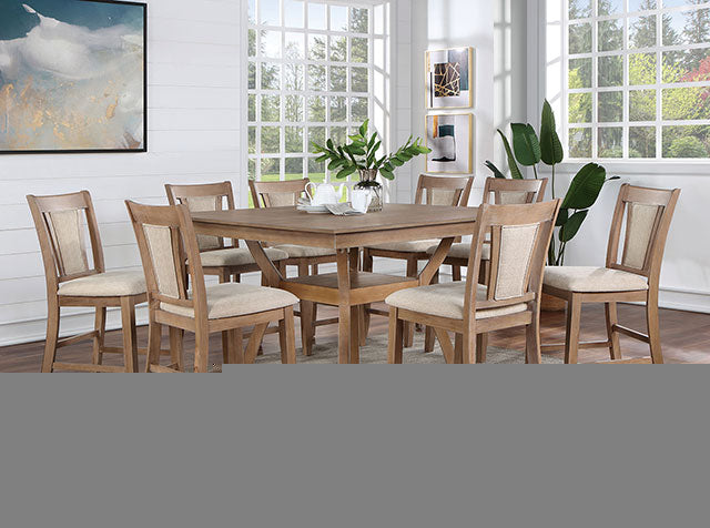 Upminster 7 Pc Counter Ht Table Set