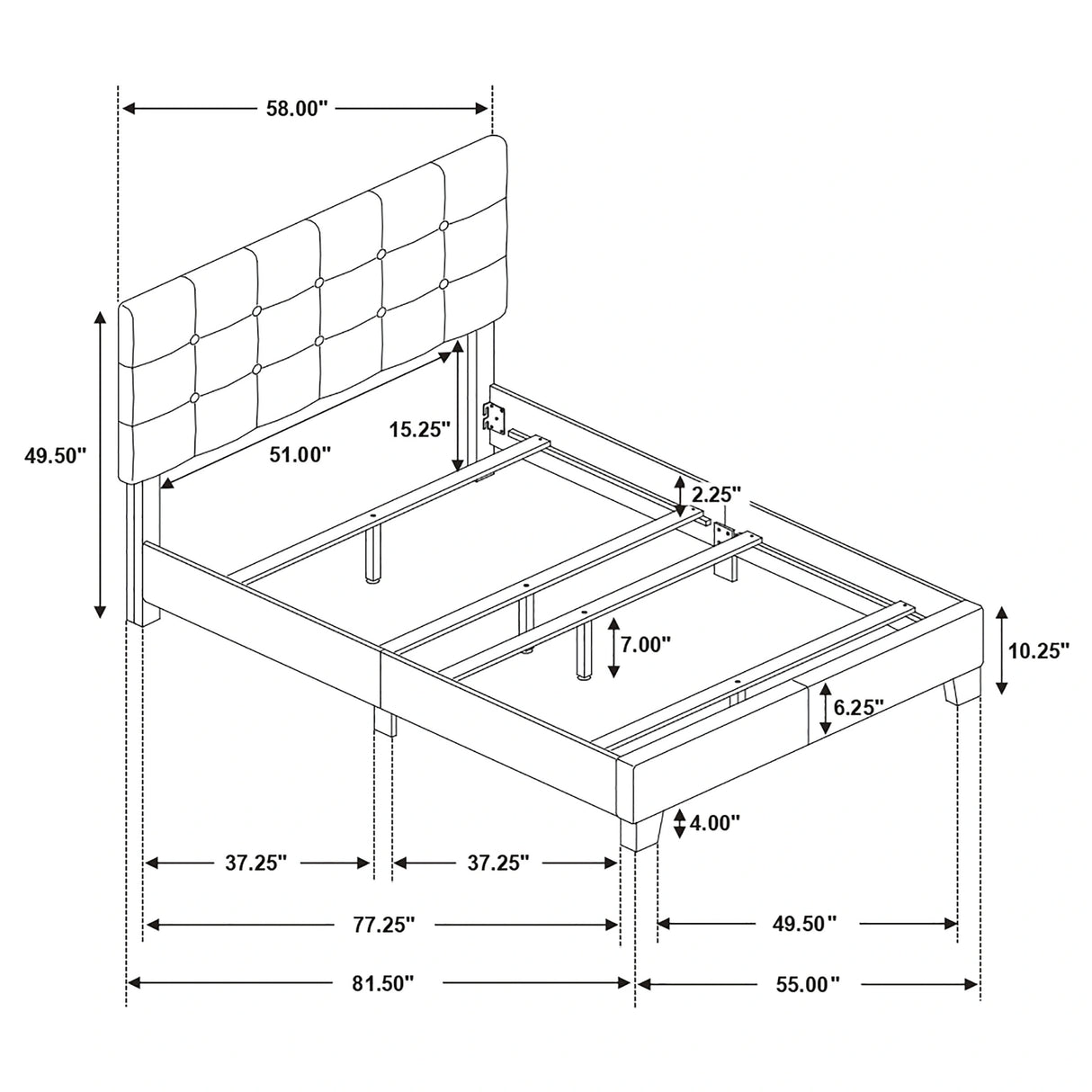 Mapes Panel Bed