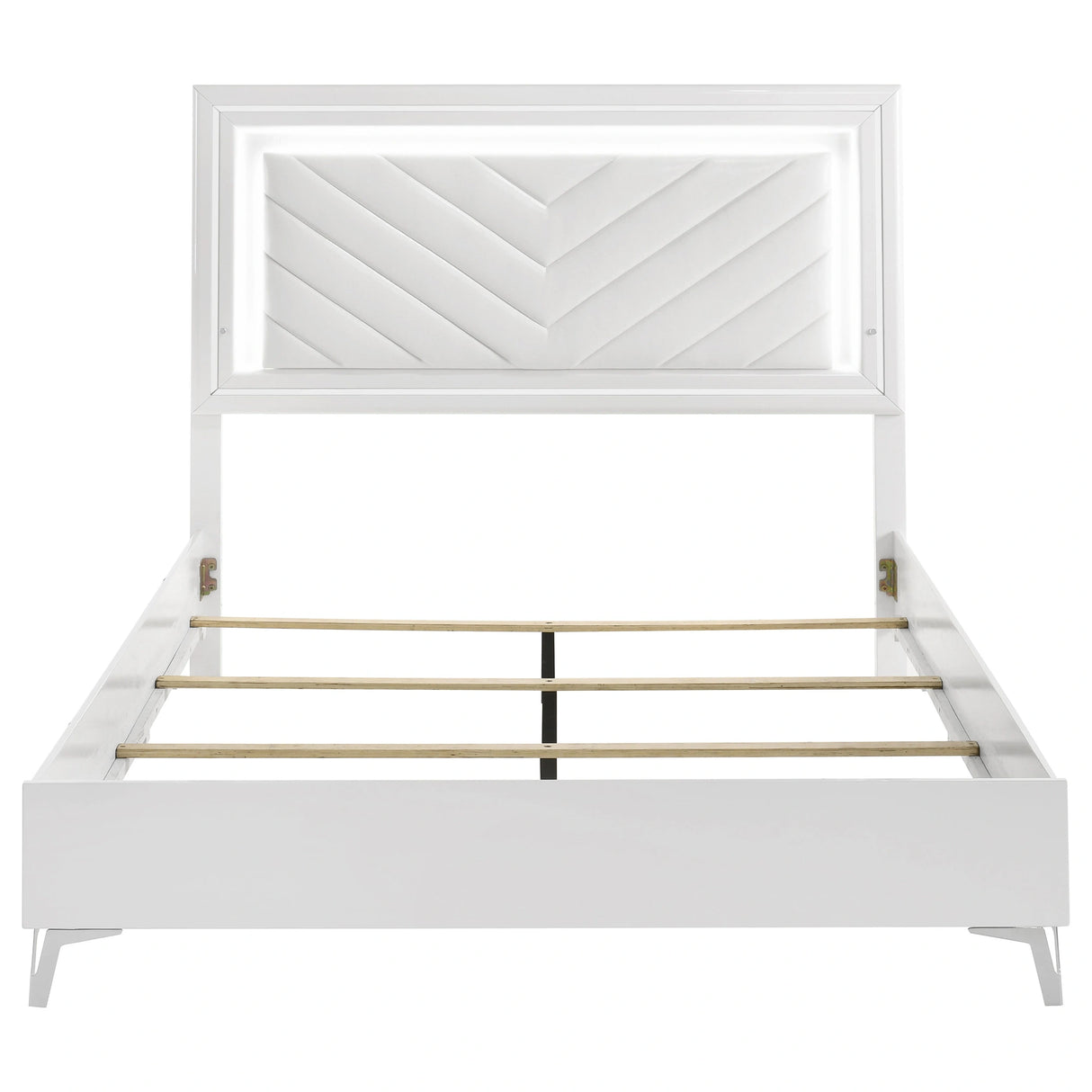 Cassia Panel Bed with LED Lighting