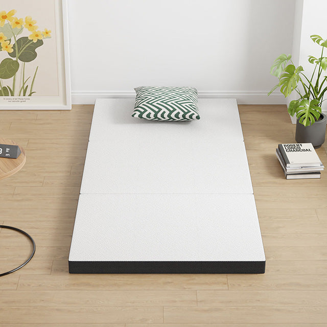 Hollyhock 4" Twin XL Tri-Fold Memory Foam Topper