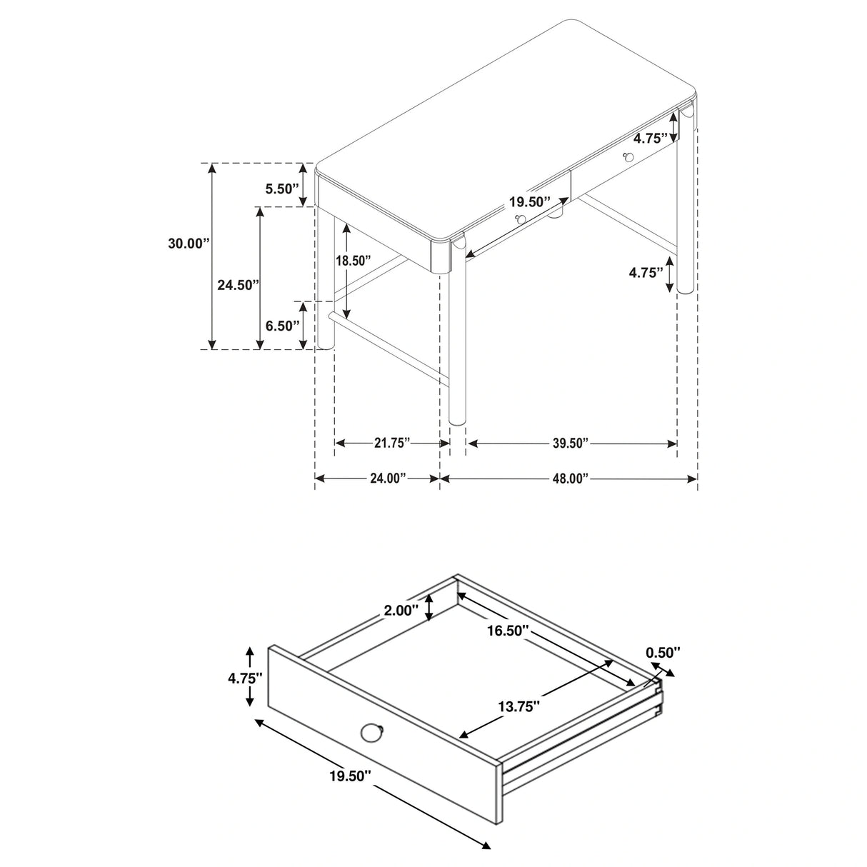 Arini Makeup Vanity Table