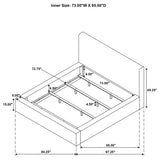 Rebecca Panel Bed