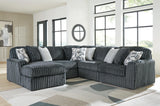 Midnight-Madness Sectional with Chaise