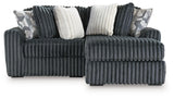 Midnight-Madness Sectional with Chaise
