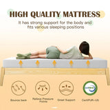 Forsythia 8" Green Tea Gel Memory Foam