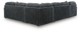 Midnight-Madness Sectional with Chaise