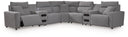 Modmax II Power Reclining Sectional with Audio Consoles