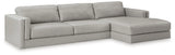 Amiata Sectional with Chaise