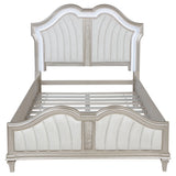 Evangeline Panel Bed with LED Lighting